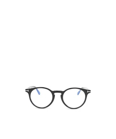 TOM FORD TOM FORD EYEWEAR ROUND FRAME GLASSES