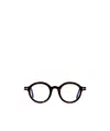 Tom Ford Eyewear Round Frame Glasses In Black