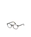 Tom Ford Eyewear Round Frame Glasses In Black