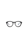 Tom Ford Eyewear Round Frame Glasses In Black