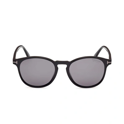 Tom Ford Eyewear Round Frame Sunglasses In Black