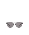 Tom Ford Eyewear Round Frame Sunglasses In Gray