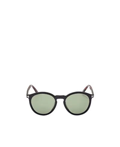 Tom Ford Eyewear Round Frame Sunglasses In Nude