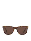 Tom Ford Eyewear Sinatra Square Frame Sunglasses In Dark Havana