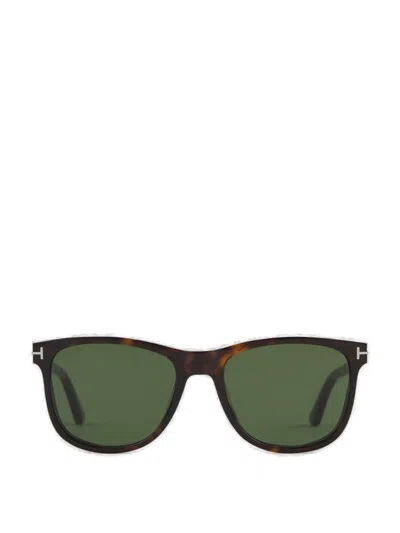 Tom Ford Eyewear Sinatra Square Frame Sunglasses In Multi