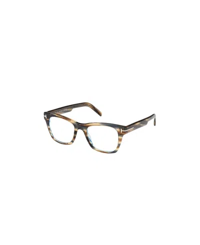 Tom Ford Eyewear Square Frame Glasses In Black