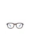 Tom Ford Eyewear Square Frame Glasses In Brown