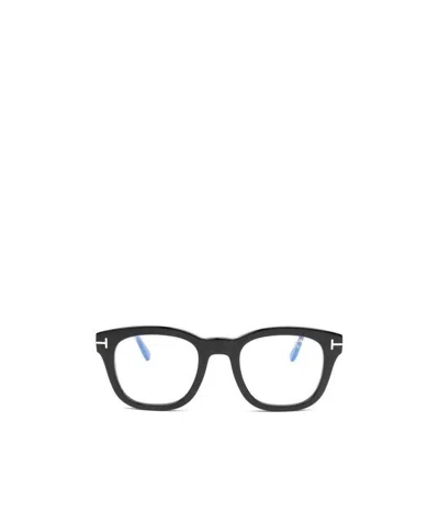 Tom Ford Eyewear Square Frame Glasses In Black