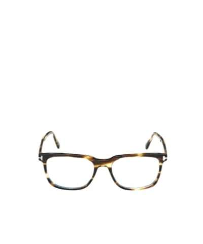TOM FORD TOM FORD EYEWEAR SQUARE FRAME GLASSES