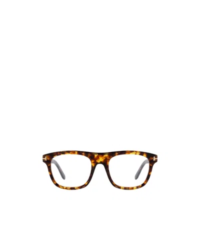 Tom Ford Eyewear Square Frame Glasses In Brown