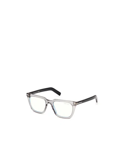 Tom Ford Eyewear Square Frame Glasses In White