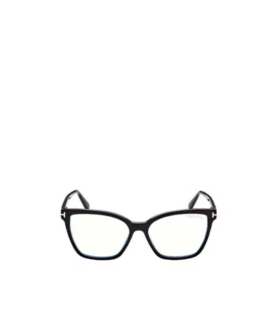 Tom Ford Eyewear Square Frame Glasses In White