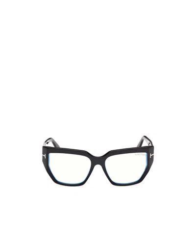 Tom Ford Eyewear Square Frame Glasses In White