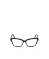 Tom Ford Eyewear Square Frame Glasses In Black Eco/t Logo