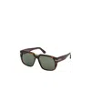 Tom Ford Eyewear Square Frame Sunglasses In Green