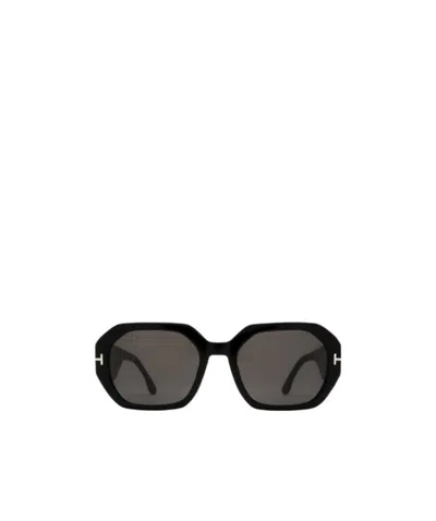 Tom Ford Eyewear Square Frame Sunglasses In Black