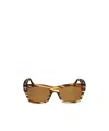 Tom Ford Eyewear Square Frame Sunglasses In Brown