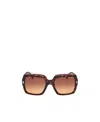 Tom Ford Eyewear Square-frame Sunglasses In Brown