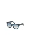 Tom Ford Eyewear Square Frame Sunglasses In Gray