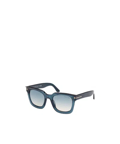 Tom Ford Eyewear Square Frame Sunglasses In Gray