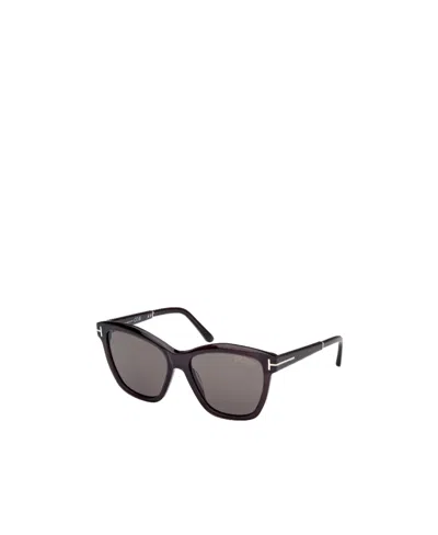 Tom Ford Eyewear Square-frame Sunglasses In Gray