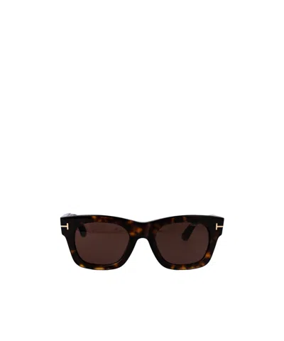 TOM FORD TOM FORD EYEWEAR SQUARE FRAME SUNGLASSES