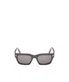 Tom Ford Eyewear Square Frame Sunglasses In Gray