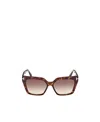 Tom Ford Eyewear Square Frame Sunglasses In Nude