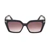 Tom Ford Eyewear Squared Frame Sunglasses In Multi