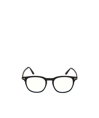 TOM FORD TOM FORD EYEWEAR SQUARED-FRAMED GLASSES
