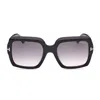 Tom Ford Womens Black Tr001783 Kaya Square-frame Acetate Sunglasses
