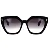 Tom Ford Phoebe Square-frame Sunglasses In Black