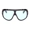 Tom Ford Rellen W Ft1093 01v Mask Sunglasses In Black