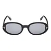 Tom Ford Oval-frame Sunglasses In Black