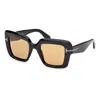 Shop Tom Ford Eyewear Sunglasses In Black