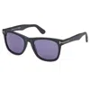 Tom Ford Nero Opaco Acetate Sunglasses In Black