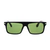 Tom Ford Womens Black Ft0999 Square-frame Acetate Sunglasses In Black