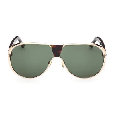 Tom Ford Eyewear Sunglasses In Gold