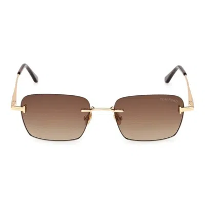 Tom Ford Eyewear Sunglasses In Gold