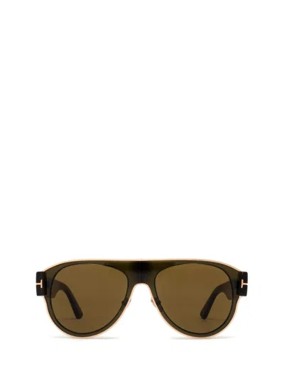 Tom Ford Eyewear Sunglasses In Mastic