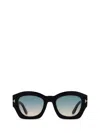 Tom Ford Eyewear Sunglasses In Shiny Black