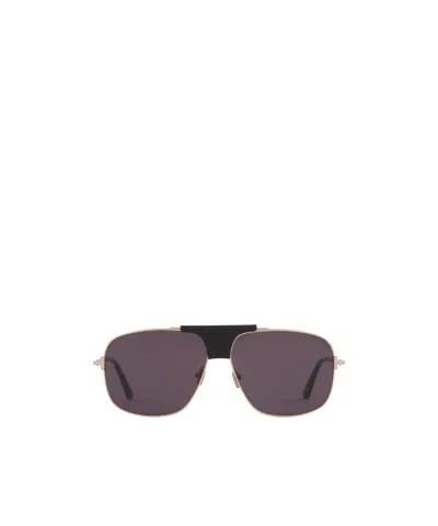 Tom Ford Eyewear Tex Pilot Frame Sunglasses In Black