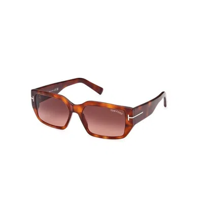 Tom Ford Eyewear  Silvano-02 Ft0989 53t In Brown