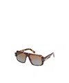Tom Ford Eyewear Turner Aviator Frame Sunglasses In Brown