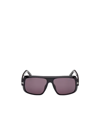 TOM FORD TOM FORD EYEWEAR TURNER AVIATOR FRAME SUNGLASSES