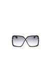 Tom Ford Eyewear Yvonne Oversized Sunglasses In White