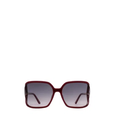 Tom Ford Eyewear Oversized-frame Sunglasses In Brown