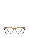 Tom Ford Eyewear Round-frame Glasses In Brown