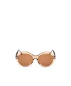 Tom Ford Eyewear Round-frame Sunglasses In Gold