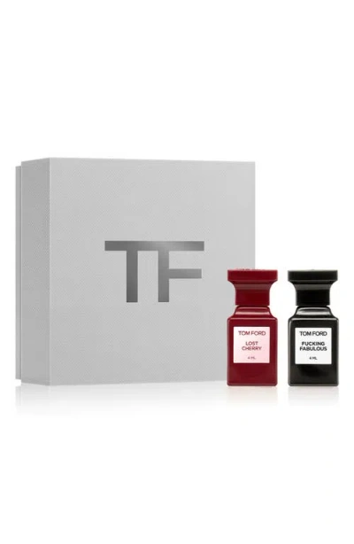 Tom Ford Fabulous & Lost Cherry Eau De Parfum Discovery Fragrance Gift Set $65 Value In Transparent